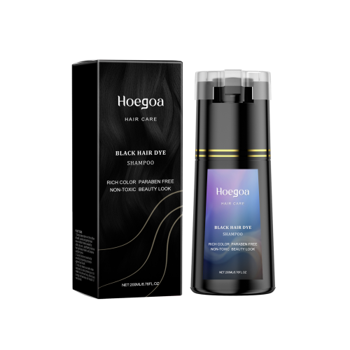Farveshampoo med farvepigmenter