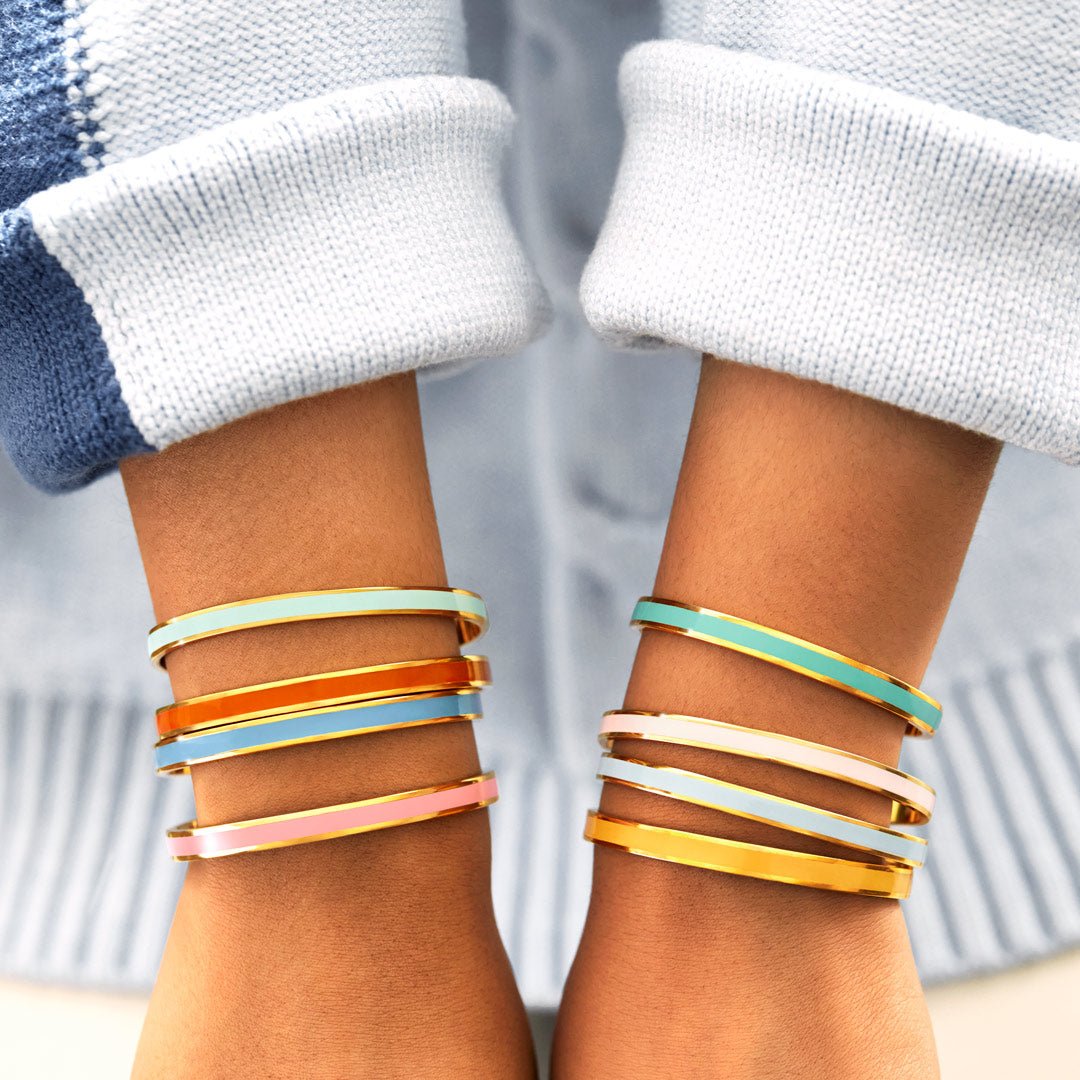 Jewelance™ CuffBracelet 1+1 GRATIS: Stilfuld Farve Indlæg Åben Cuff Statement Armbånd