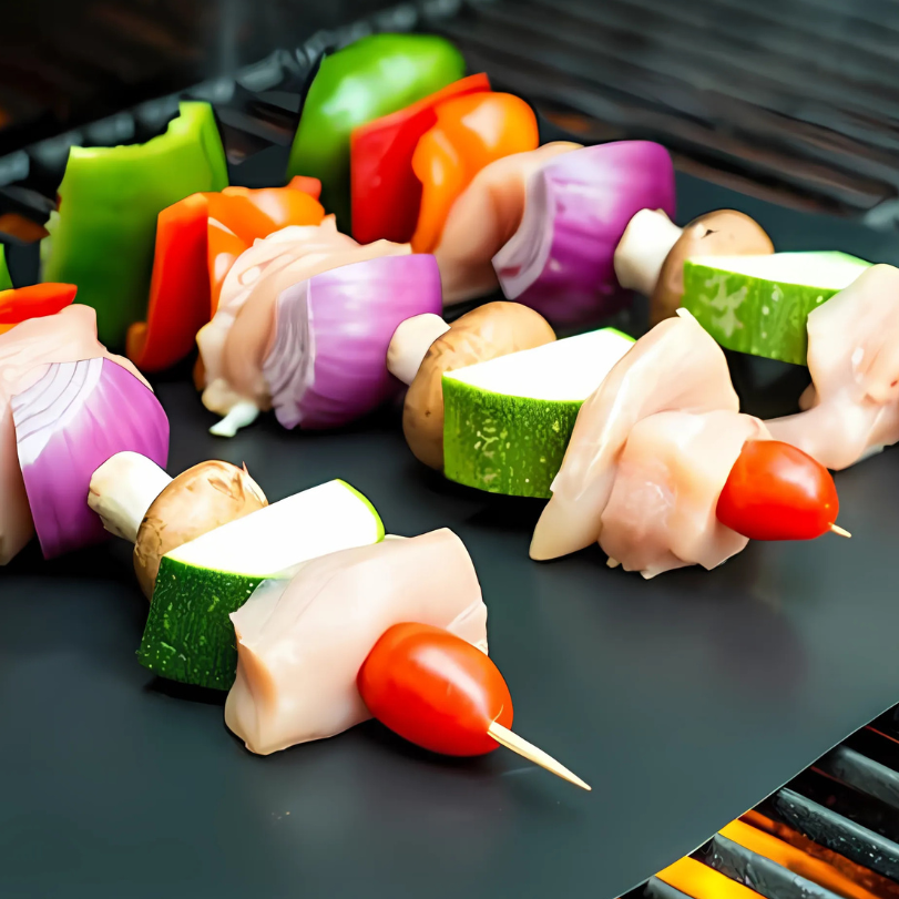 Globetrek° GrillMat – Klæbefri BBQ Grillmåtter Med Letklippet Æske