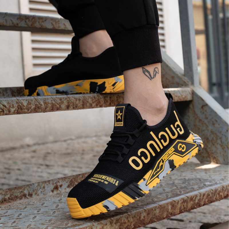 Happy™ AeroShoes: Lette, Andbare Sikkerhedssko