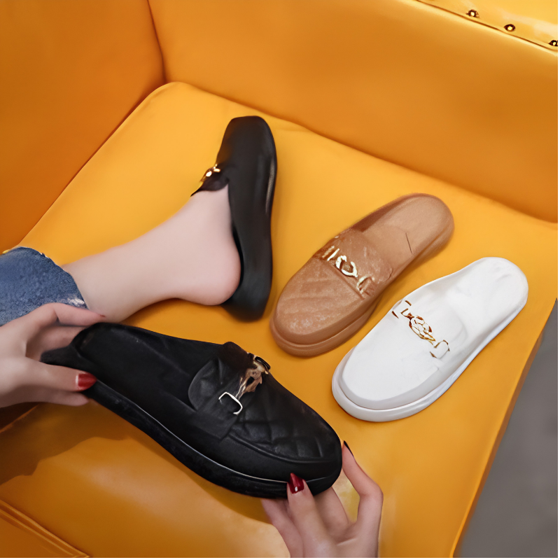 Happy™ FlatLoafers - Komfortable Klassiske Flade Loafers Til Hverdagsbrug