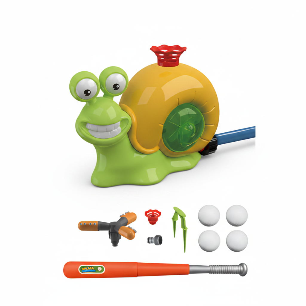 Kletshuts™ SprinklerToy - 2 I 1 Vand Sprinkler Baseball Legetøj Udendørs Leg For Børn