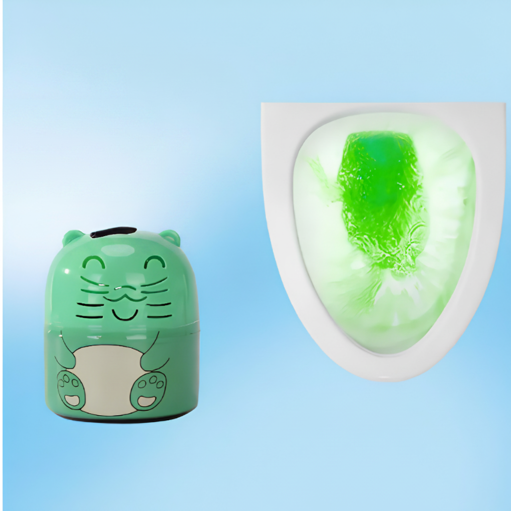Cleaner Pro° ToiletDeodorizer 1+1 GRATIS: Sødt Formet Toilet Deodorizer Og Rengøringsmiddel