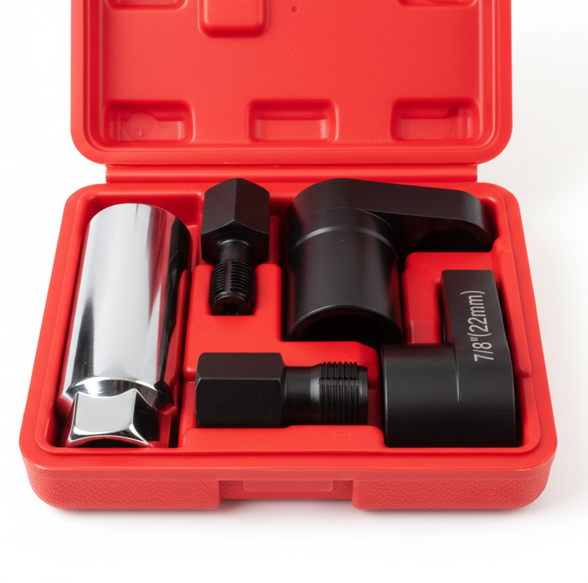 AutomotiveTools - Professionelt O2 Sensor Socket Værktøjssæt