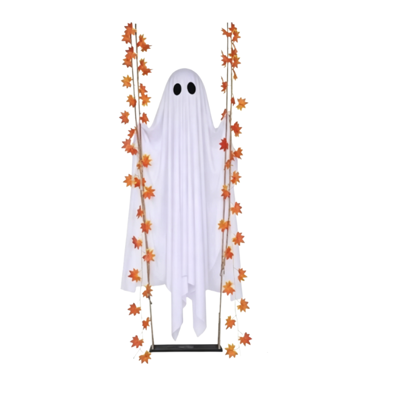 SpookyDecor - Svingende Spøgelse Halloween Spooky Dekoration