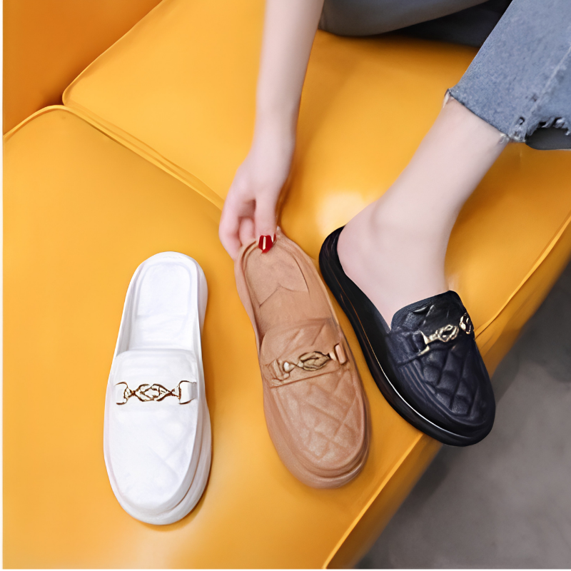 Happy™ FlatLoafers - Komfortable Klassiske Flade Loafers Til Hverdagsbrug