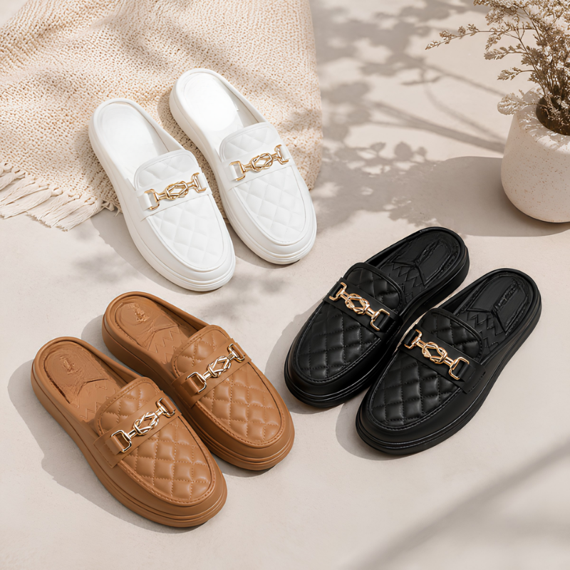 Happy™ FlatLoafers - Komfortable Klassiske Flade Loafers Til Hverdagsbrug