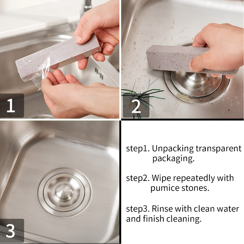 Cleaner Pro° PumiceSticks 5+5 GRATIS: Multi-formål Rengørings Pumice Sticks