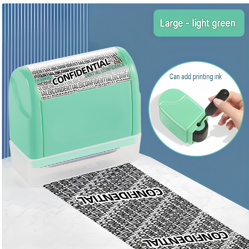 ConfidentialStamp - Fortrolighedsbeskyttelsesrulle Stempel