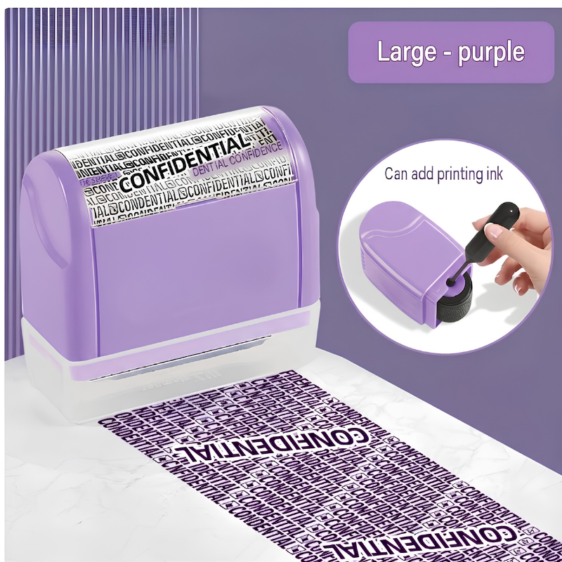ConfidentialStamp - Fortrolighedsbeskyttelsesrulle Stempel