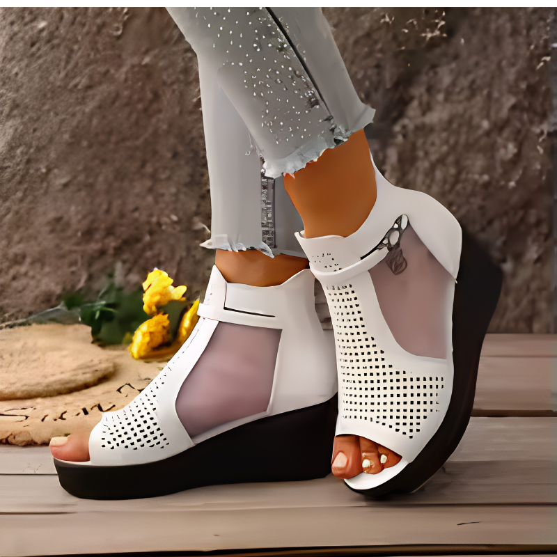 Happy™ FlexiSandals : Åndbar Komfort Og Elegant Fleksibel Stil Sandaler