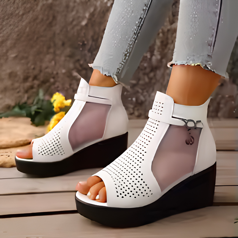 Happy™ FlexiSandals : Åndbar Komfort Og Elegant Fleksibel Stil Sandaler