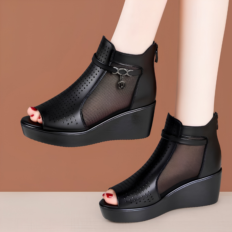 Happy™ FlexiSandals : Åndbar Komfort Og Elegant Fleksibel Stil Sandaler