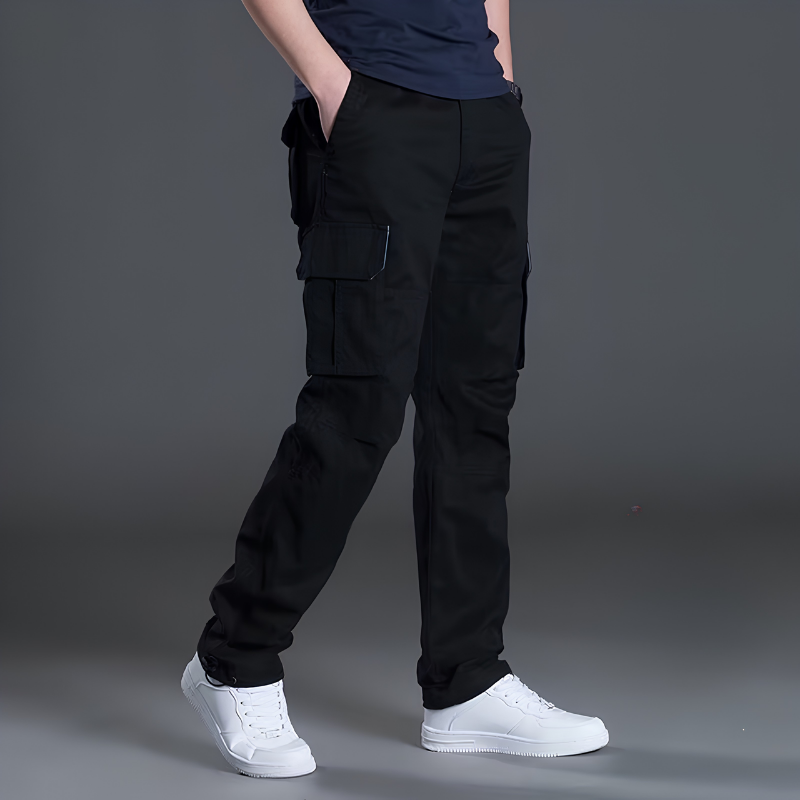 Icone™ ComfyCargo: Casual Multi-Pocket Cargo Behagelige Bukser Til Mænd