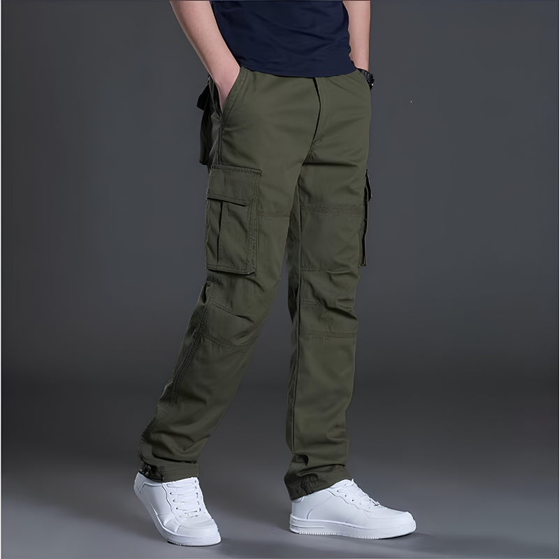 Icone™ ComfyCargo: Casual Multi-Pocket Cargo Behagelige Bukser Til Mænd