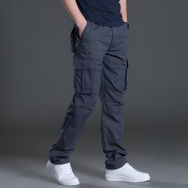 Icone™ ComfyCargo: Casual Multi-Pocket Cargo Behagelige Bukser Til Mænd