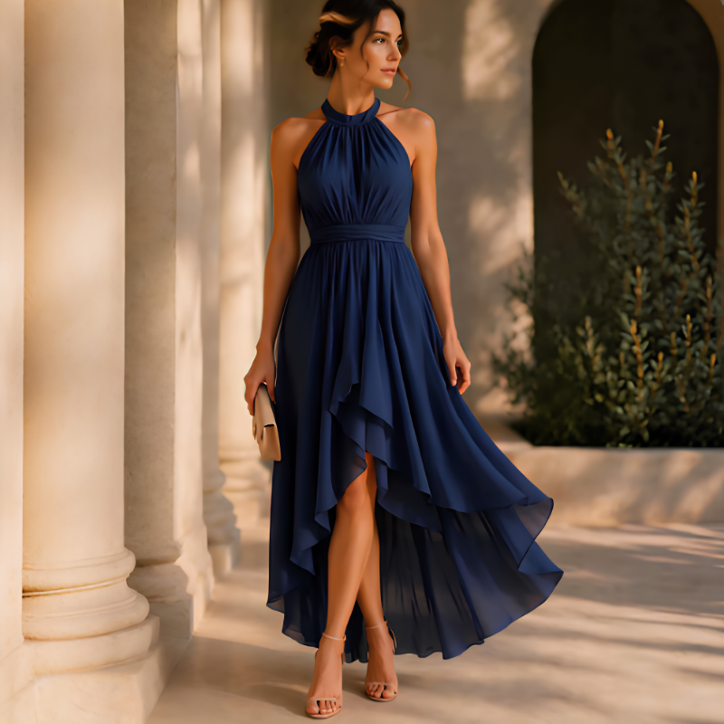 Icone™ FlatteringDress: Alsidig Elegant Og Stilfuld Flatterende Kjole