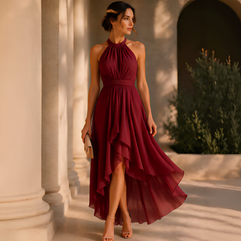 Icone™ FlatteringDress: Alsidig Elegant Og Stilfuld Flatterende Kjole