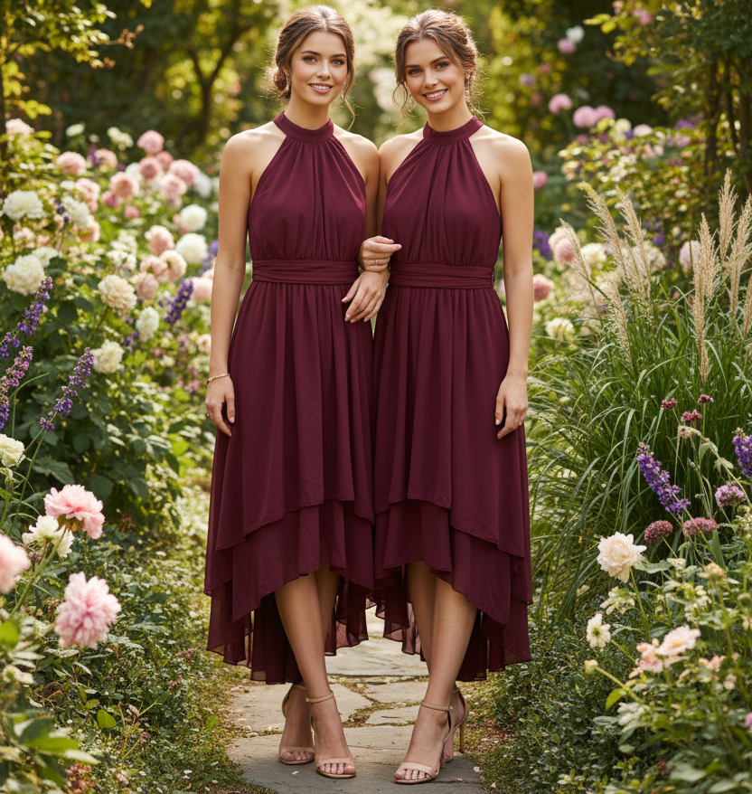 Icone™ FlatteringDress: Alsidig Elegant Og Stilfuld Flatterende Kjole