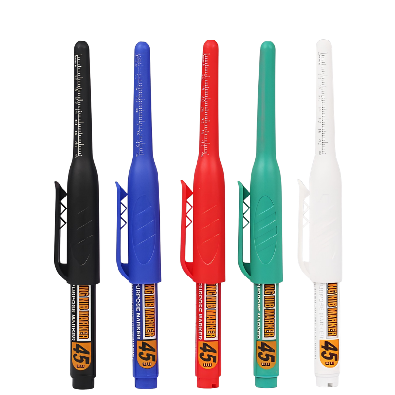 PrecisionMarker 2+2 GRATIS: Multifunktionel Høj Præcision 45mm Lang Pen Tip Og Dybde Marker