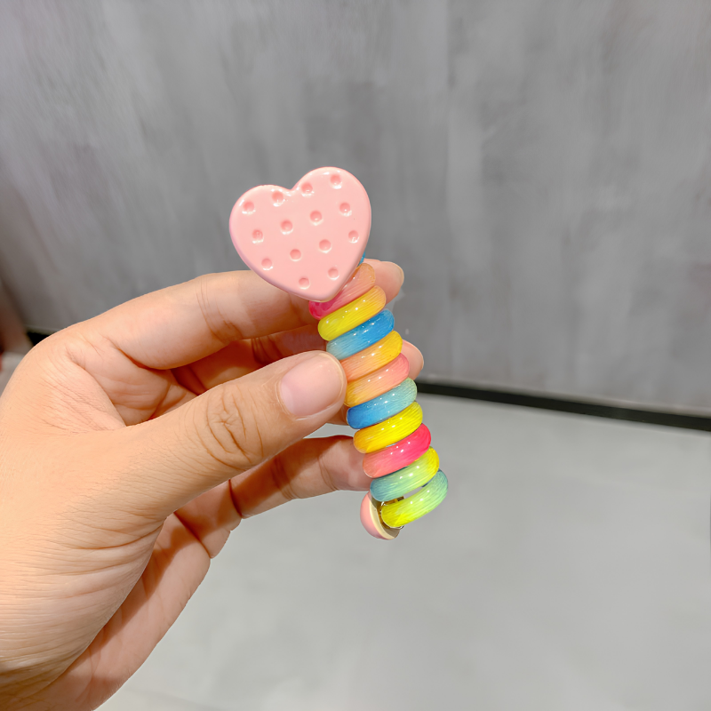 Kletshuts™ HairBands 2+2 GRATIS: Farverige Hårtilbehør Hverdag Hår Spiralbånd