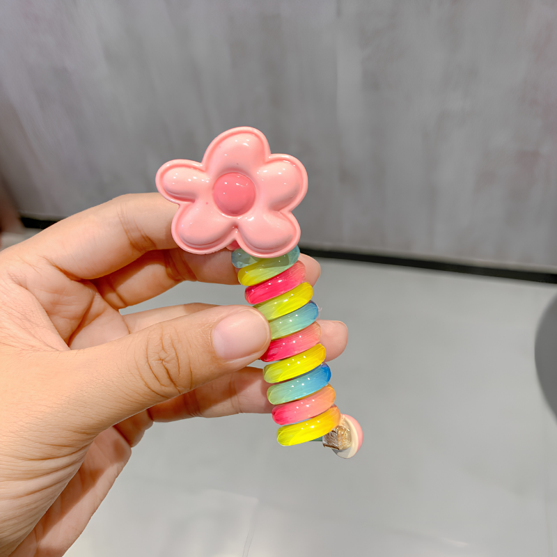 Kletshuts™ HairBands 2+2 GRATIS: Farverige Hårtilbehør Hverdag Hår Spiralbånd