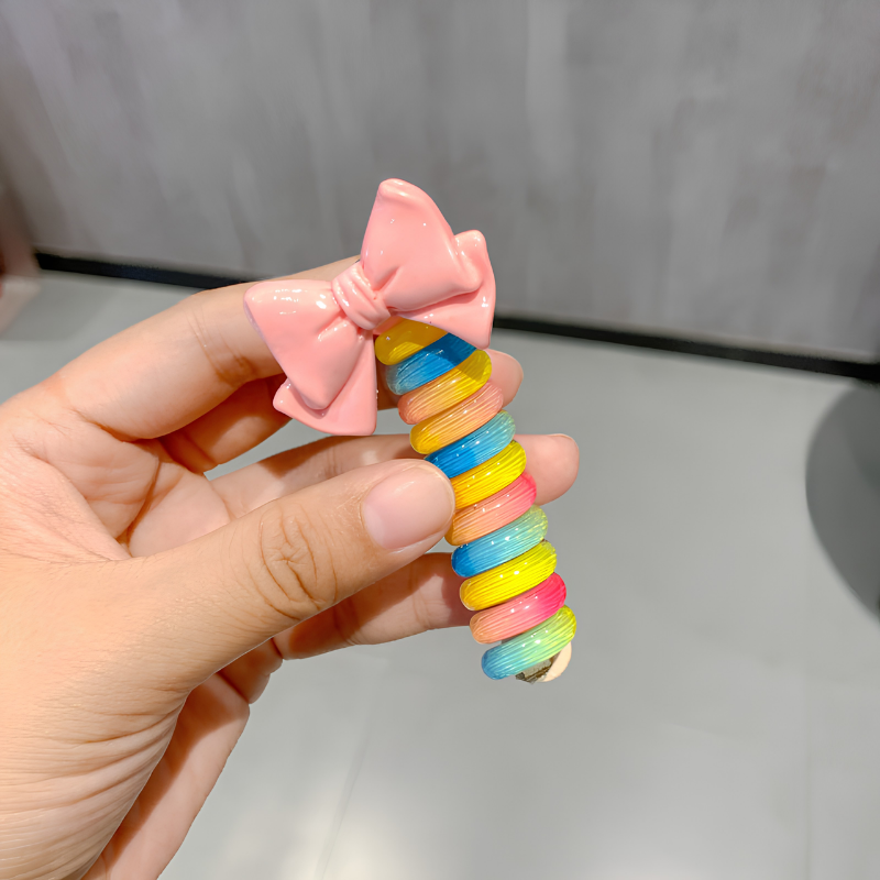 Kletshuts™ HairBands 2+2 GRATIS: Farverige Hårtilbehør Hverdag Hår Spiralbånd