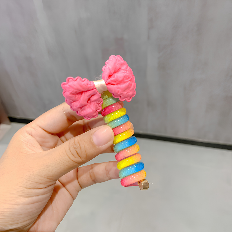 Kletshuts™ HairBands 2+2 GRATIS: Farverige Hårtilbehør Hverdag Hår Spiralbånd