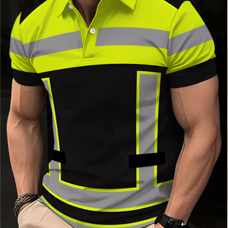 Icone™ ReflectiveShirt - Høj-Synlig Refleks Polo Skjorte