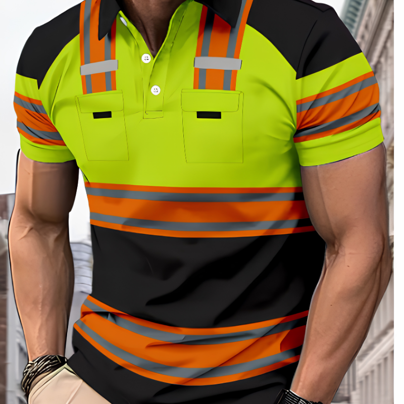 Icone™ ReflectiveShirt - Høj-Synlig Refleks Polo Skjorte