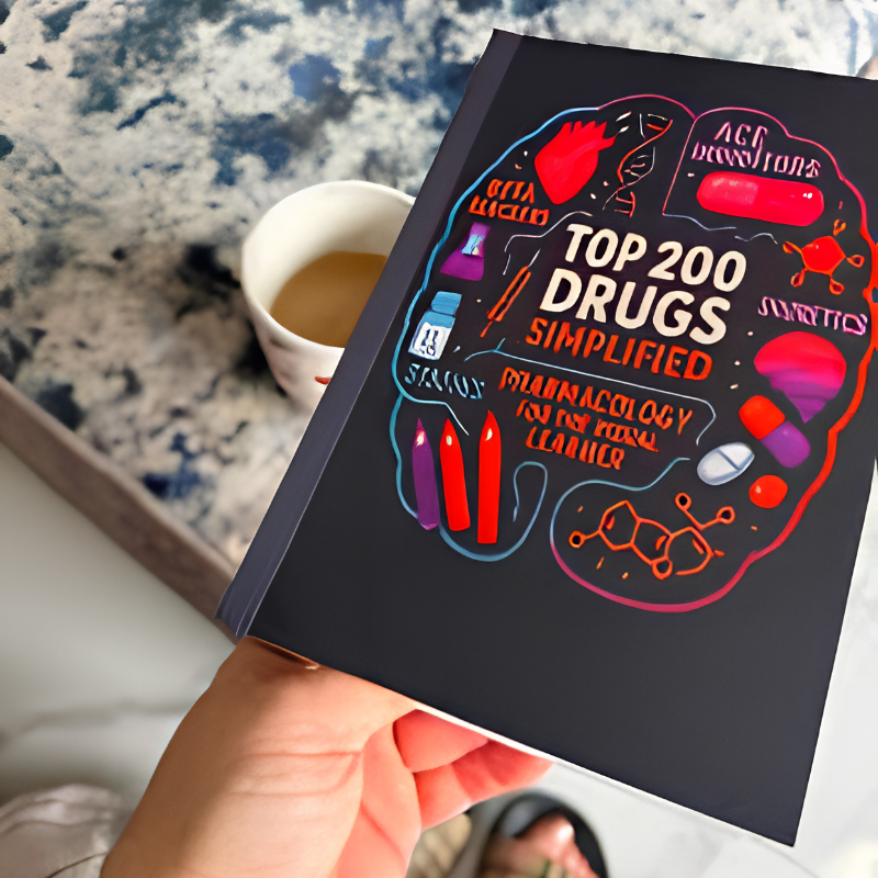 PharmaVision - Visuel Læring Farmakologi Studieguide Bog