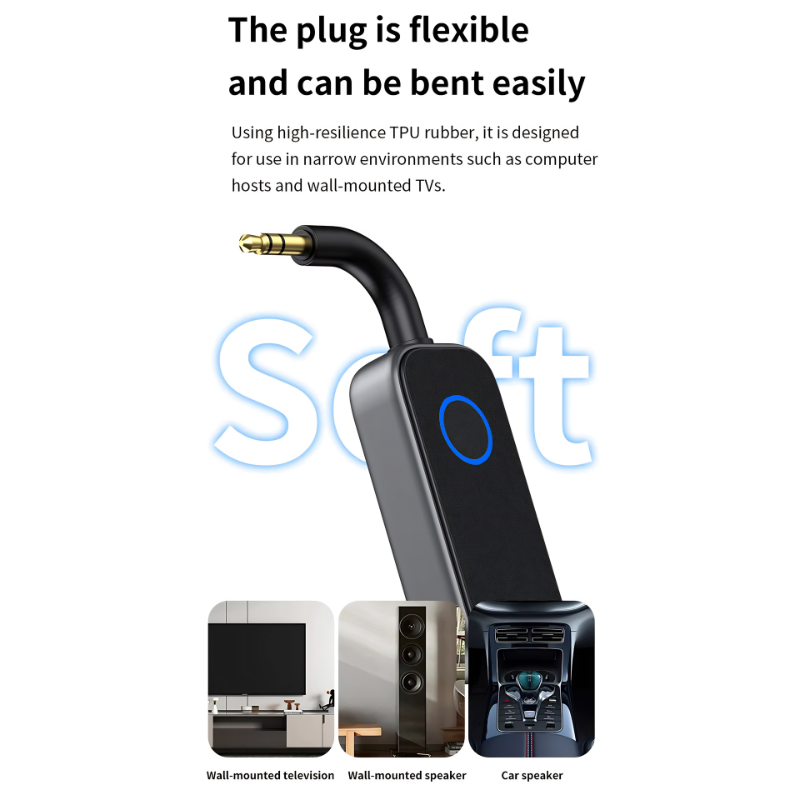 TransmiGo™ - Bærbar Bluetooth Sender Og Modtager