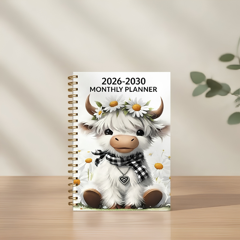 HighlandPlanner™ - Highland Ko 3 Års Månedlig Planlægger