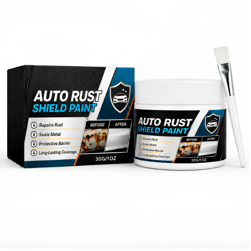 RustShield 1+1 GRATIS: Bil Metal Rust Beskyttelsesskærm Og Reparationspasta
