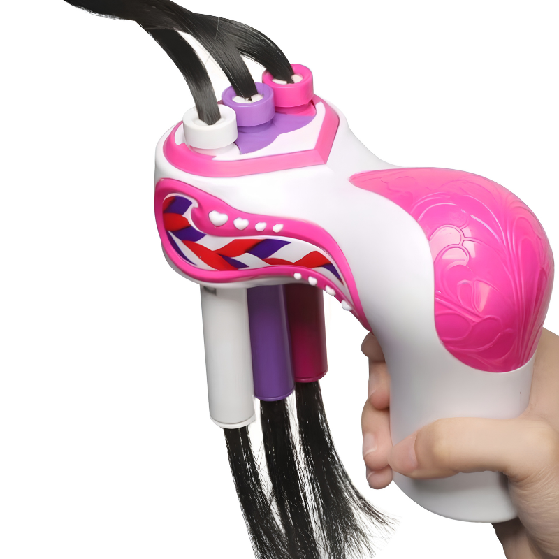 Rose® HairBraider: Hurtigt, Nem Og Salon-Perfekt Frisørredskab Til Fletning