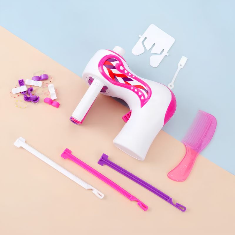 Rose® HairBraider: Hurtigt, Nem Og Salon-Perfekt Frisørredskab Til Fletning