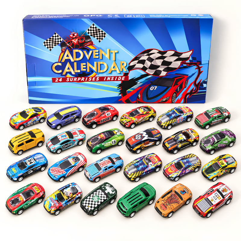VehicleAdvent - 24 Dages Vejkøretøj Adventskalender