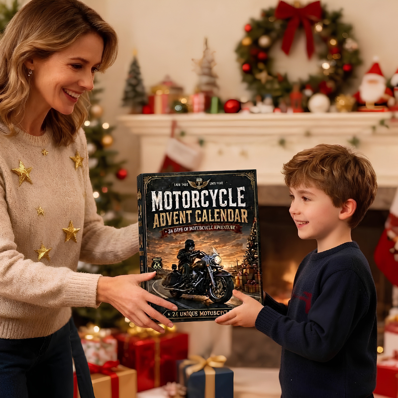 Kletshuts™ LegendaryRides: 24 Dage 2D Legendary Rides Motorcykel Julekalender