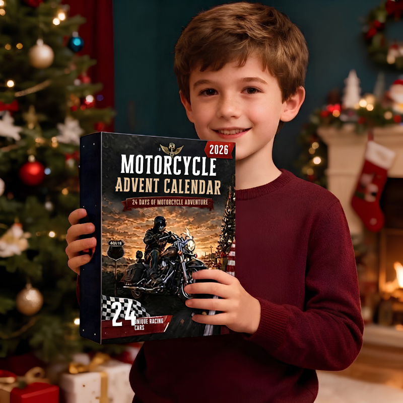 Kletshuts™ LegendaryRides: 24 Dage 2D Legendary Rides Motorcykel Julekalender