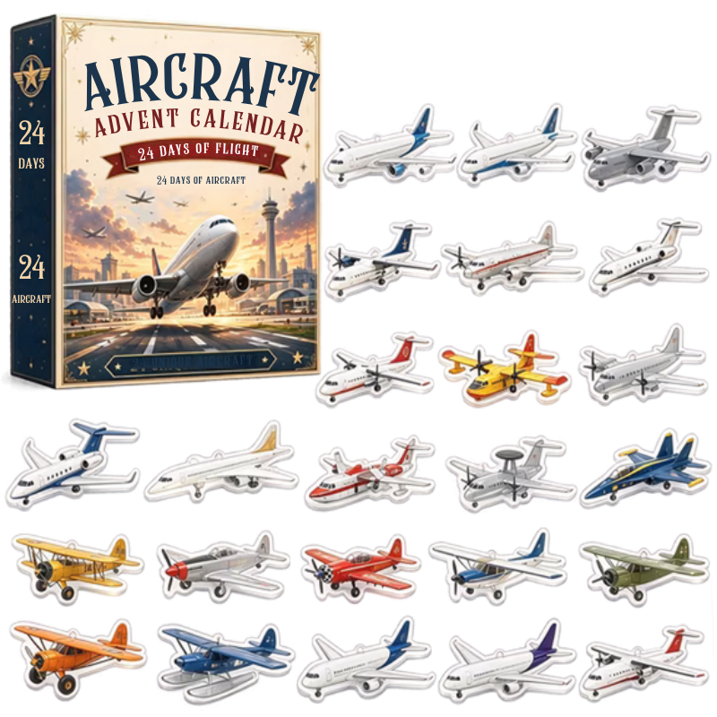 Kletshuts™ AircraftAdvent: Julekalender  2D Fly Advent