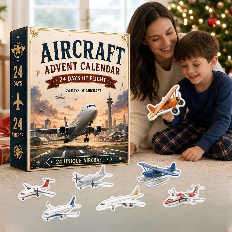 Kletshuts™ AircraftAdvent: Julekalender  2D Fly Advent