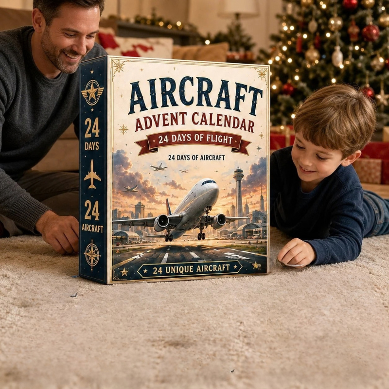 Kletshuts™ AircraftAdvent: Julekalender  2D Fly Advent