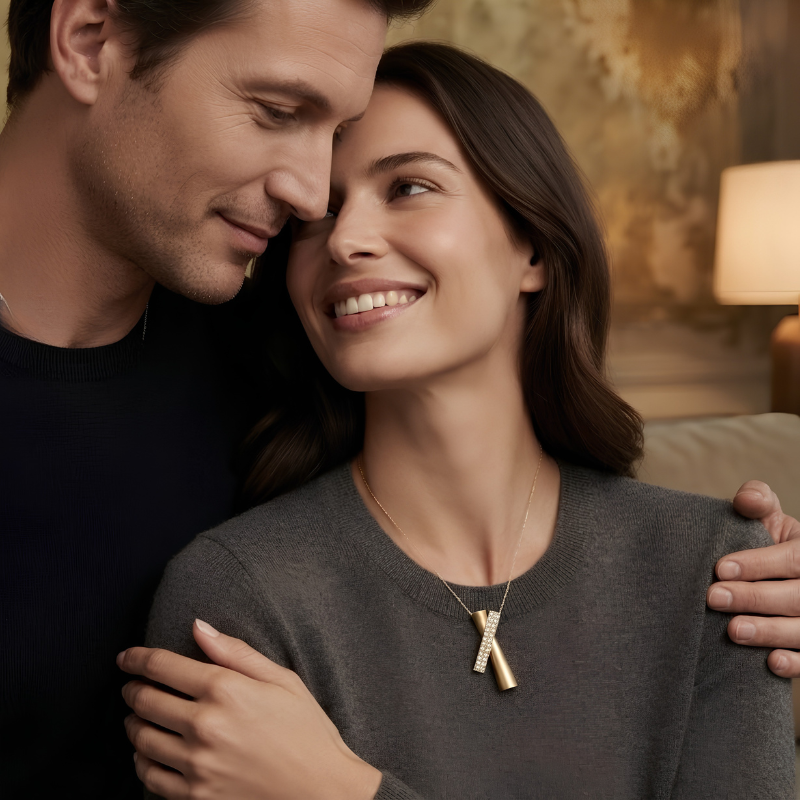 Jewelance™ LinkedNecklace 1+1 GRATIS: Forever Bond Lænket Vedhæng Mode Halskæde
