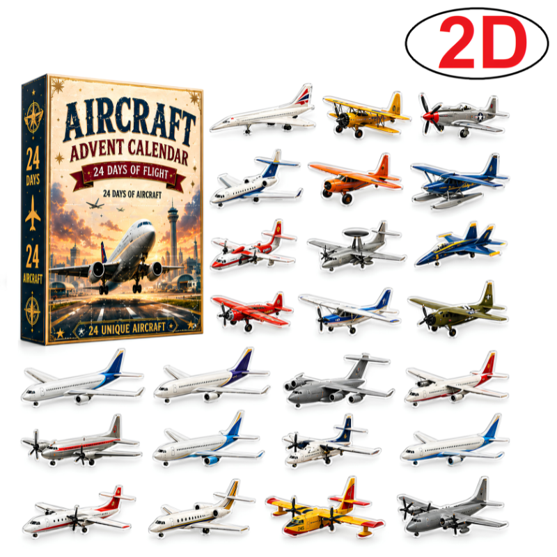 Kletshuts™ AircraftAdvent: Julekalender  2D Fly Advent