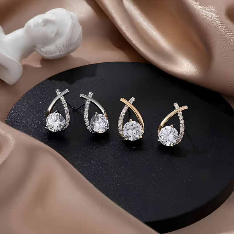 Jewelance™ MermaidEarrings 1+1 GRATIS: Havfruehale Stud Modeøreringe