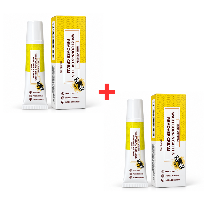 FootCream 1+1 GRATIS: Blød Og Sikker Fodcreme Til Fjernelse Af Hård Hud Og Vorter