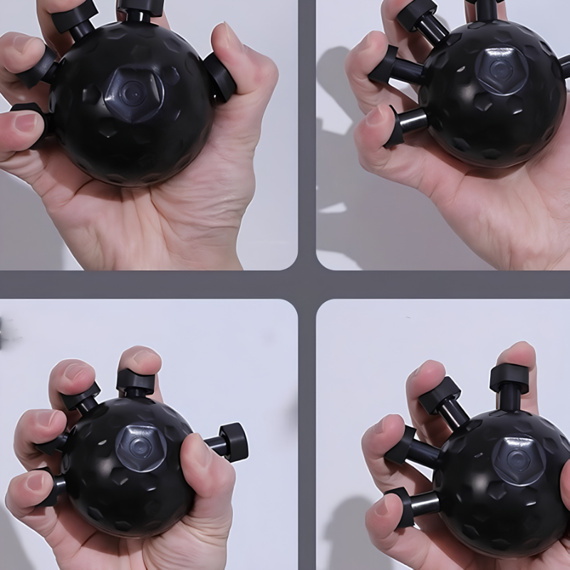 GripFlex 1+1 GRATIS: Uafhængig Finger Grip Fleksibilitet Og Styrketræner Værktøj
