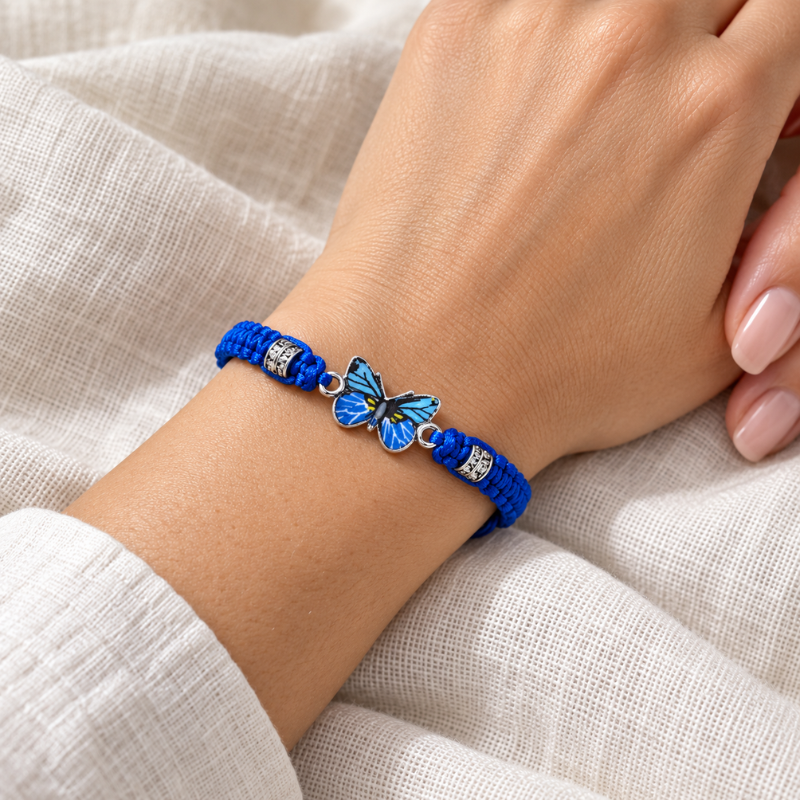 Jewelance™ ButterflyBracelet 1+1 GRATIS: Justerbar Butterfly Memorial Modearmbånd