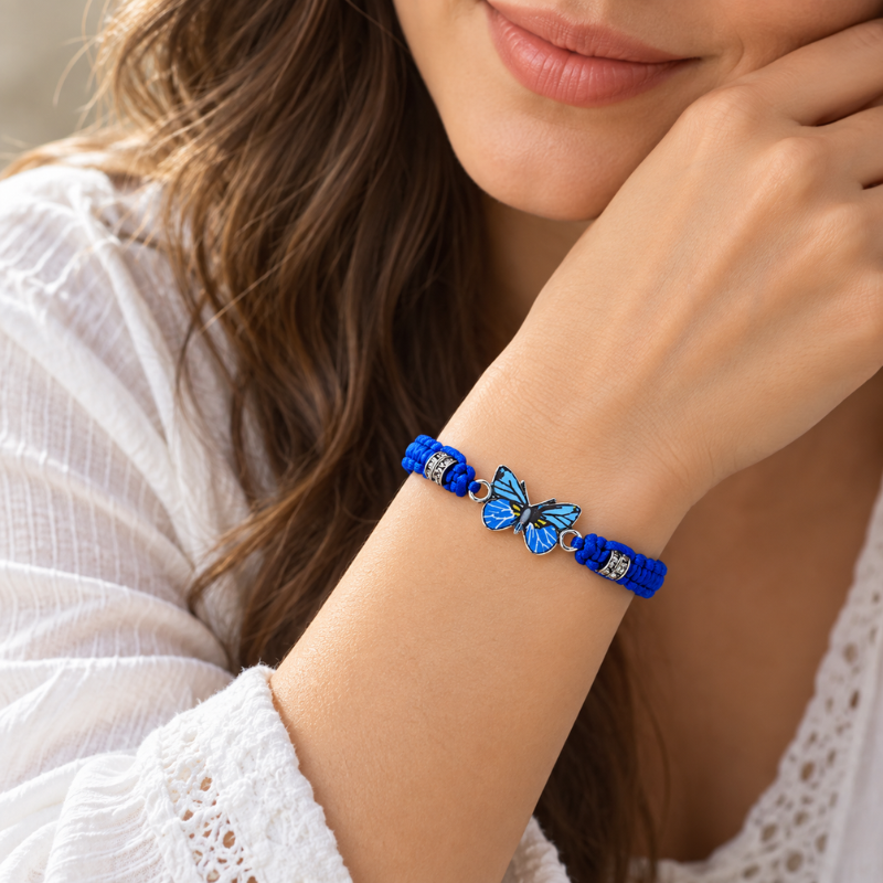 Jewelance™ ButterflyBracelet 1+1 GRATIS: Justerbar Butterfly Memorial Modearmbånd