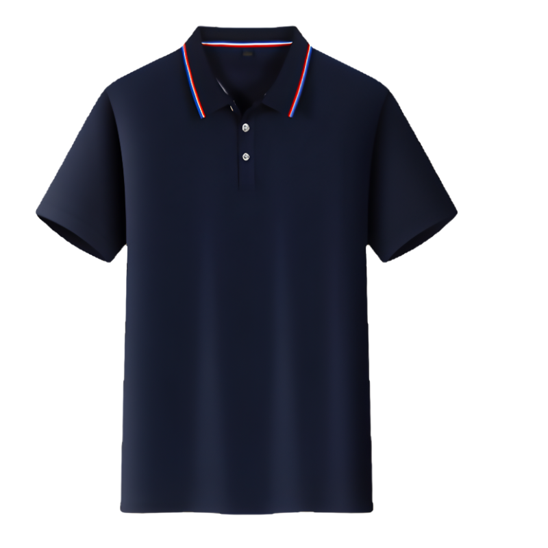 Icone™ ClassicPoloshirt: Casual Herre Polo Hverdagstøj Afslappet Pasform Klassisk Skjorte